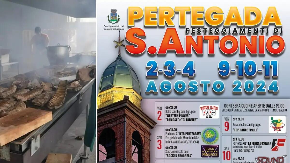 A Pertegada i Festeggiamenti di S. Antonio: ecco il programma della sagra - 