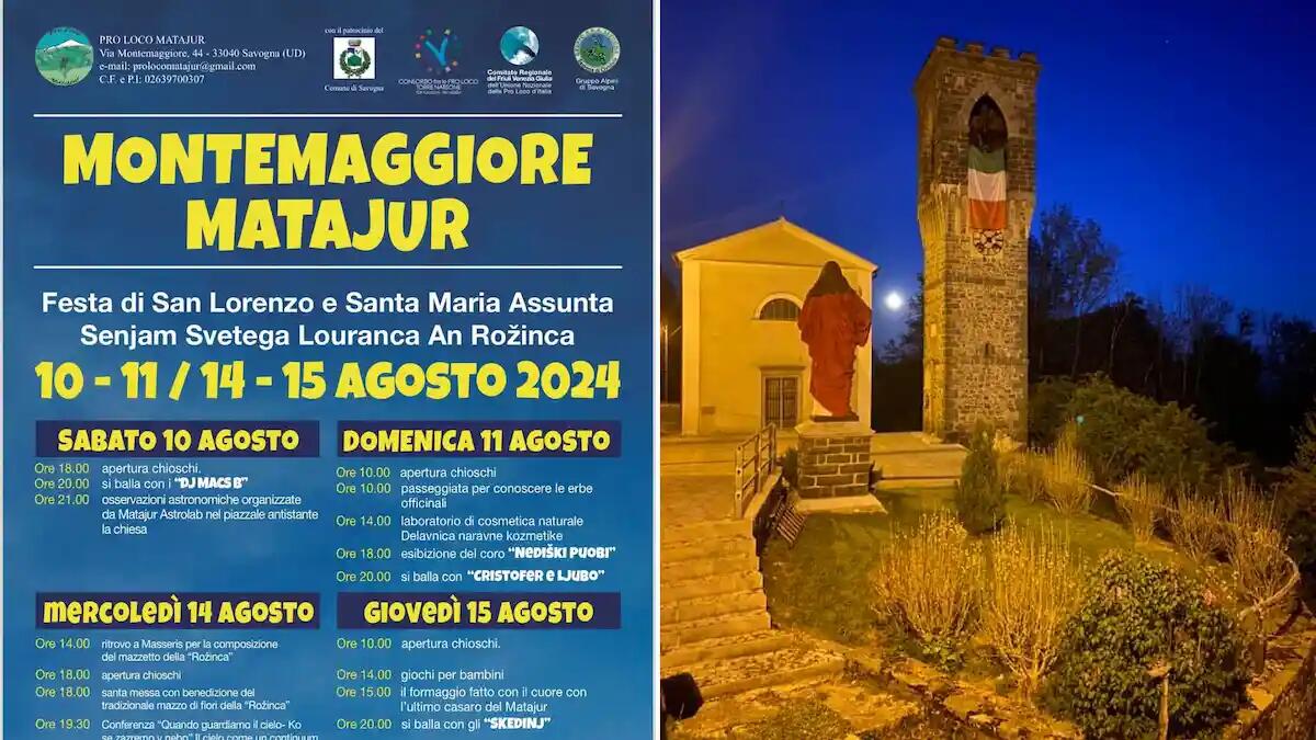 Saporibus Fvg, tappa al Matajur per la festa di San Lorenzo e di Santa Maria Assunta - 