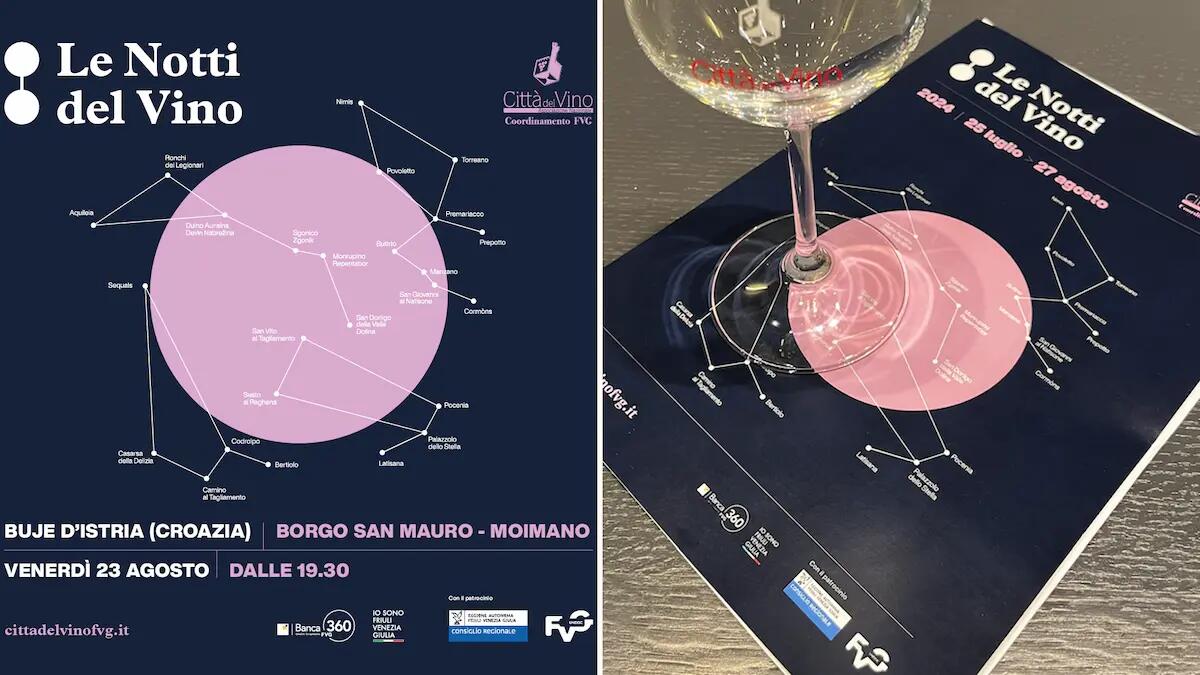 Le Notti del Vino diventano internazionali: la tappa di Buie d'Istria - 