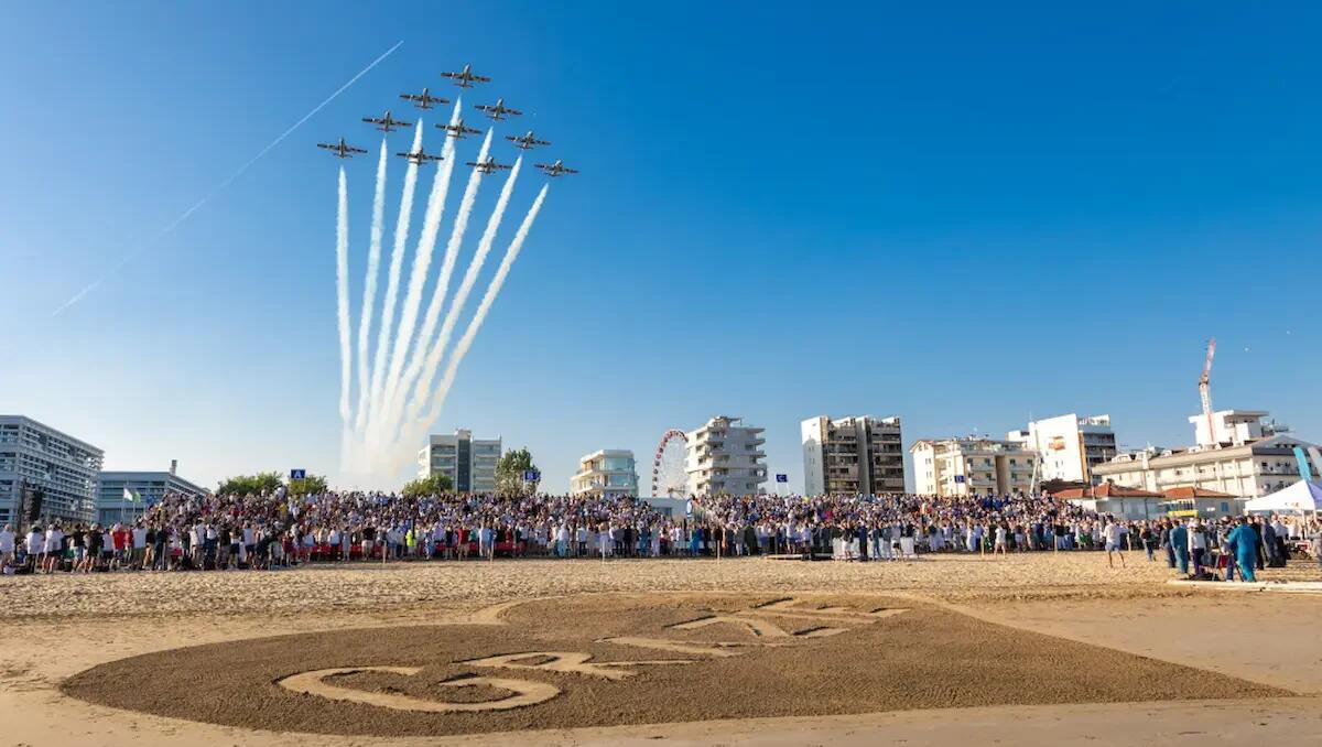 Jesolo. Le Frecce Tricolori tornano a casa dopo il tour negli Usa, pronte a incantare il pubblico -