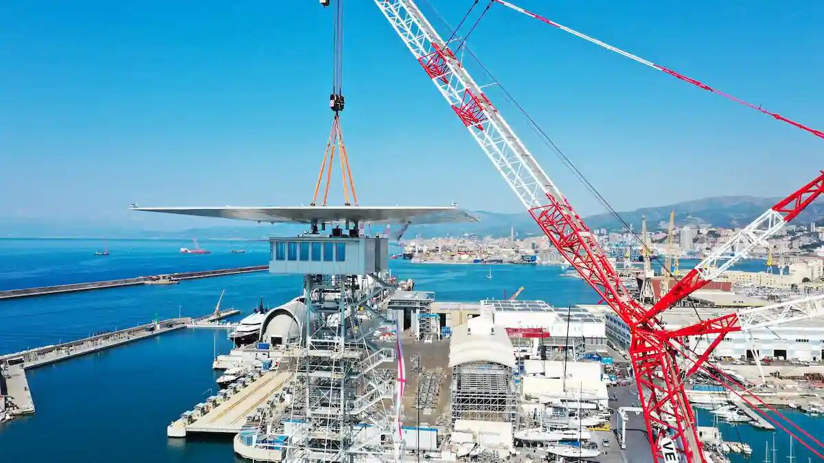 Torre Piloti di Genova, è friulana l'azienda che ha sollevato la copertura finale - 