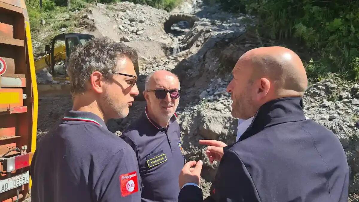 Sappada, riaperta la SR355. Riccardi: «frana in Val Pesarina venti volte più grande» - 
