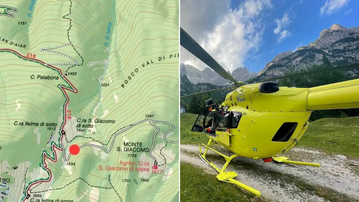 Precipitano con l'auto per 100 metri finendo nel rio sottostante: ferite gravemente due persone - 