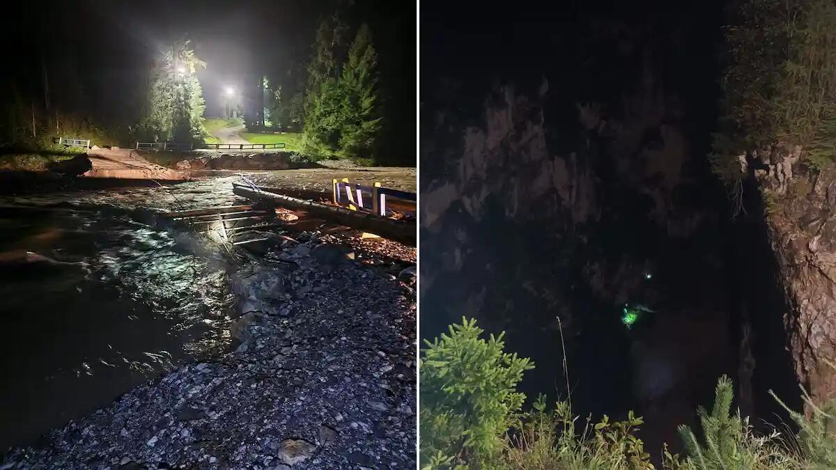 Maxi frana a Sappada: l'esito delle verifiche del Soccorso Alpino nell'orrido - 