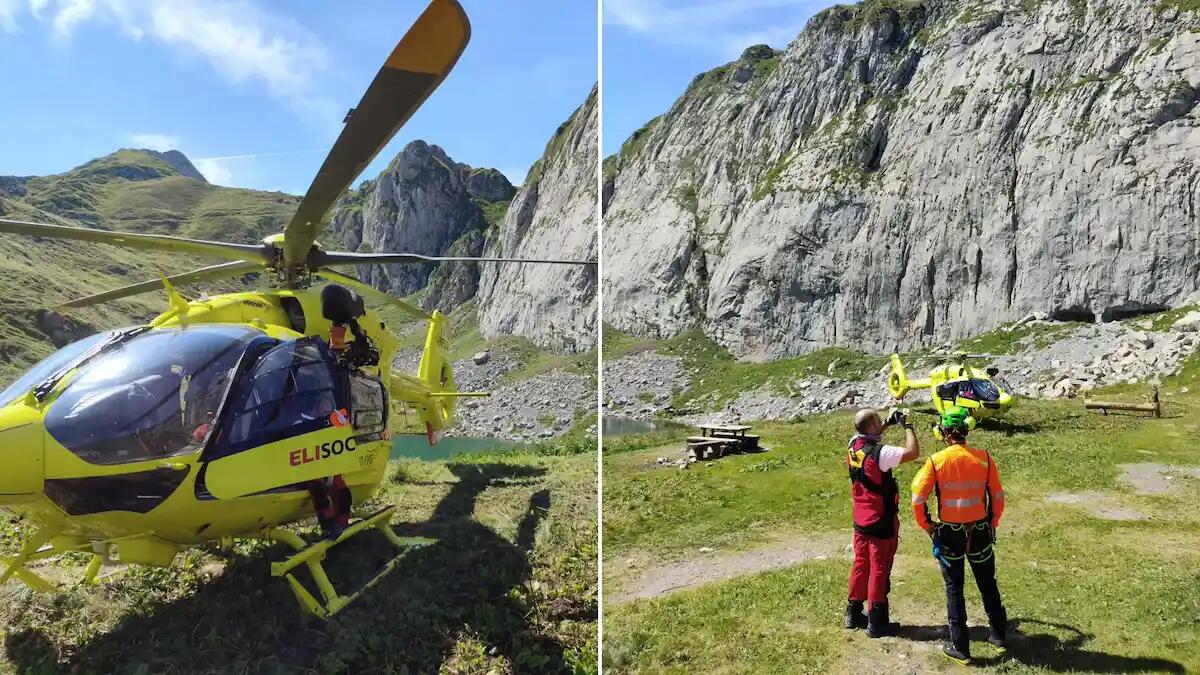 Morso da una vipera dal corno: soccorso con l'elicottero un giovane a Paluzza - 