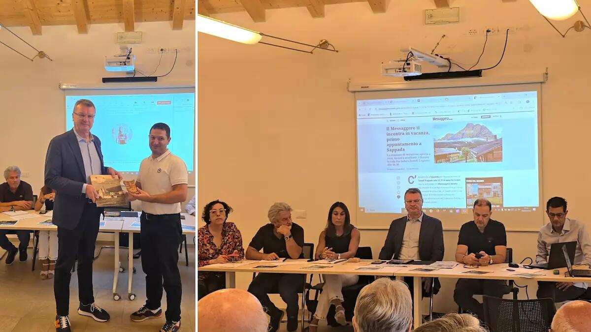 Sappada ospita la riunione di redazione del Messaggero Veneto. Ecco come è andata - 