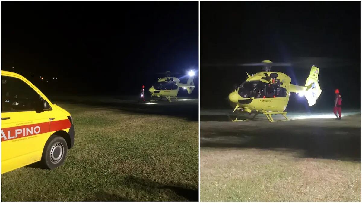 Si accascia durante una passeggiata, grave malore per un 38enne: soccorso con l'elicottero - 