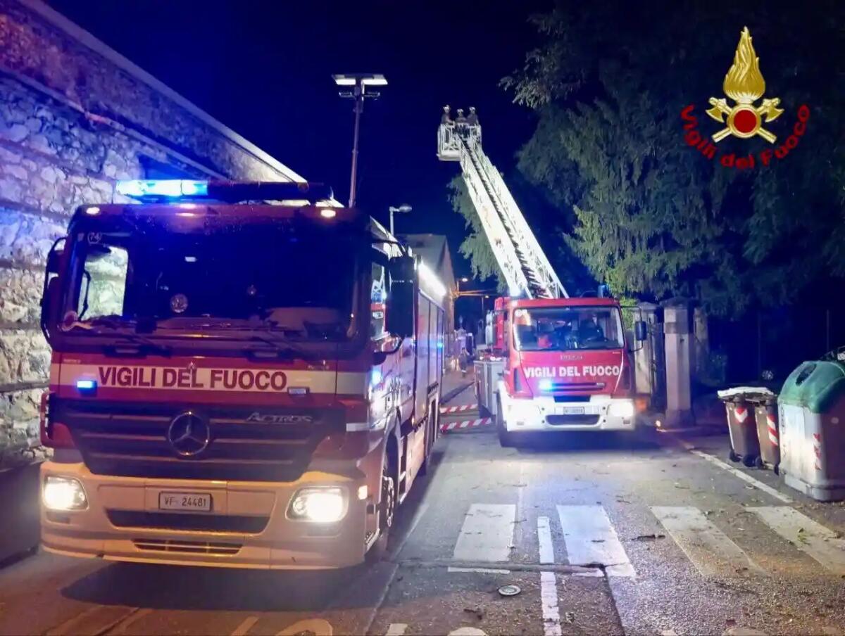 Maltempo in Veneto: 125 interventi dei Vigili del Fuoco nella notte - 
