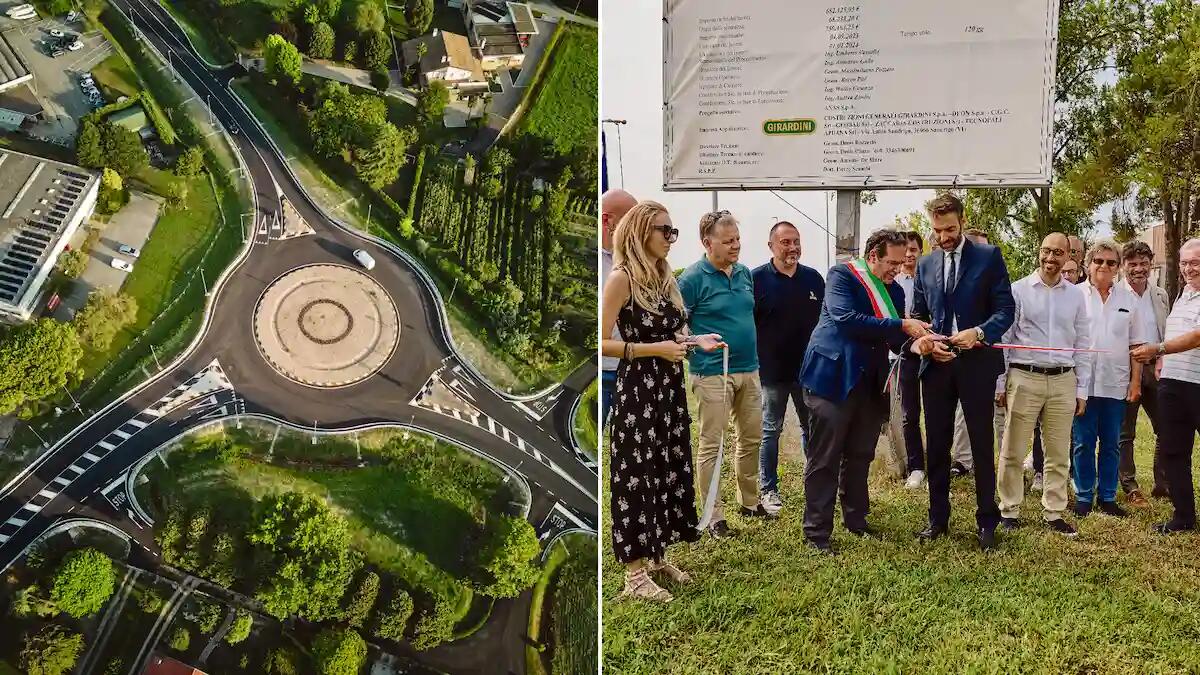 Inaugurata a San Michele al Tagliamento la nuova rotatoria SS14 - SR74 | FOTO - 