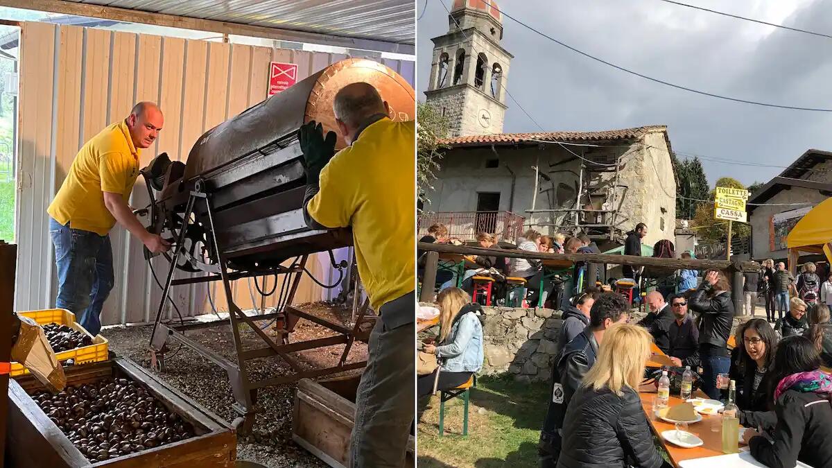 Festa delle Castagne e del Miele di Castagno a Valle di Soffumbergo: il programma 2024 - 