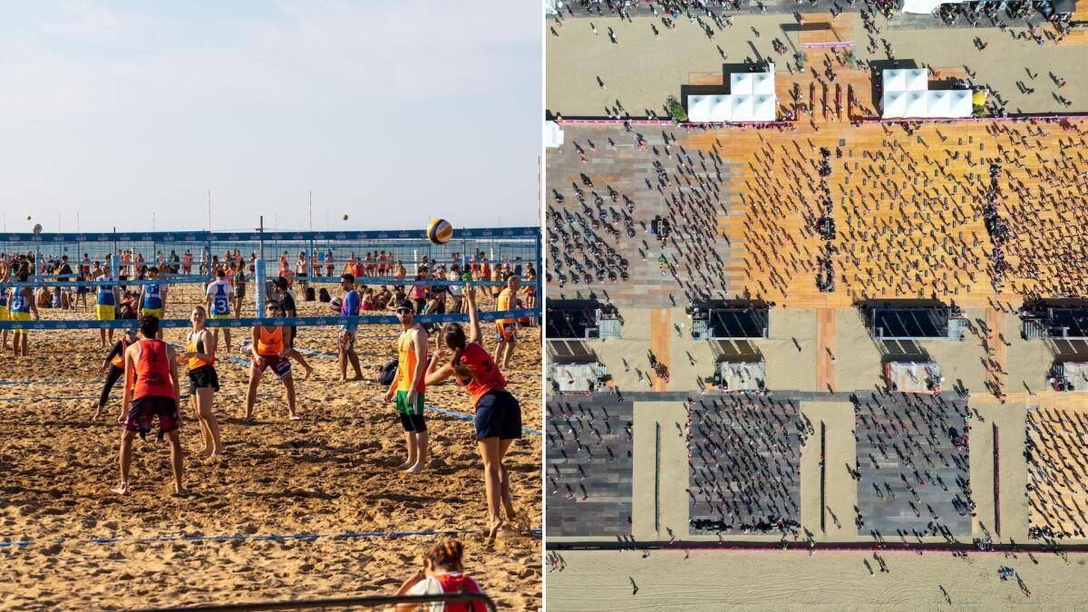 La spiaggia di Bibione invasa dai turisti: una grande festa dedicata allo sport - 