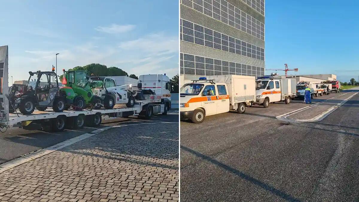 Emergenza maltempo in Emilia-Romagna, partita una seconda colonna mobile dal Friuli - 