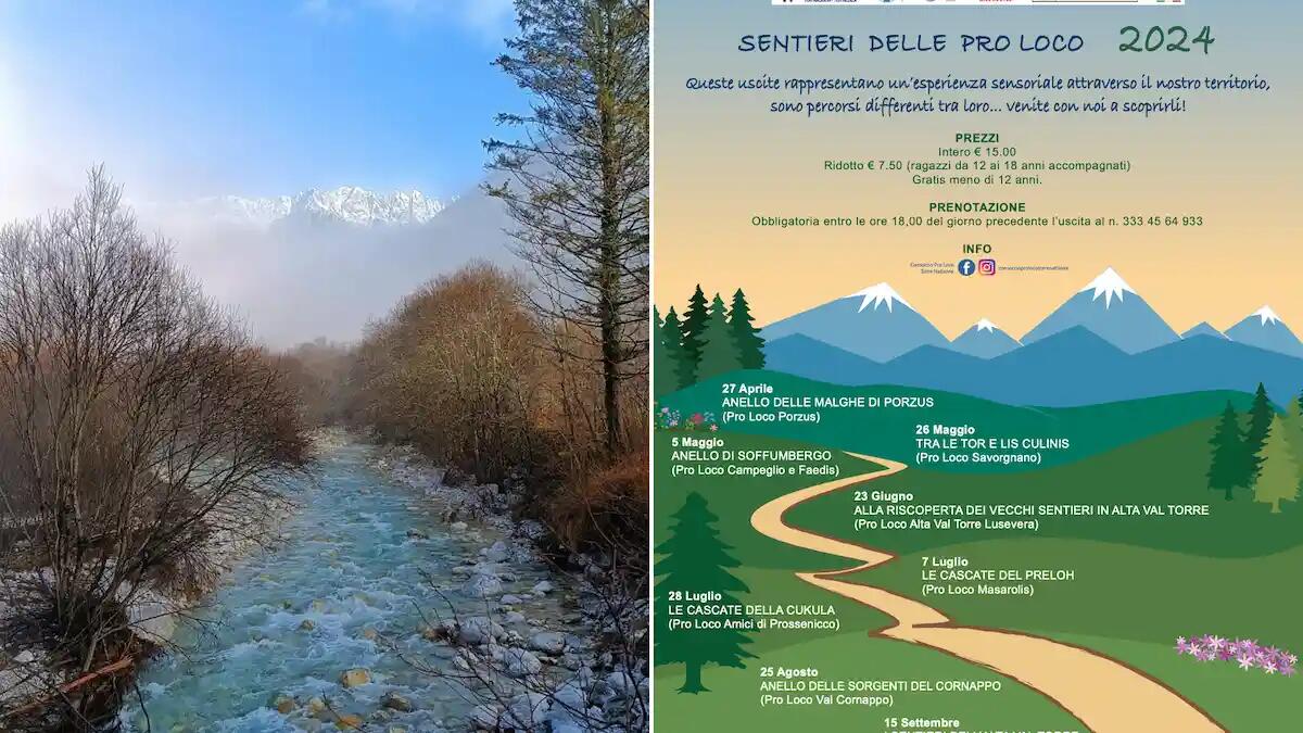 Alla scoperta dei sentieri nascosti dell'Alta Val Torre: l'escursione del 15 settembre - 