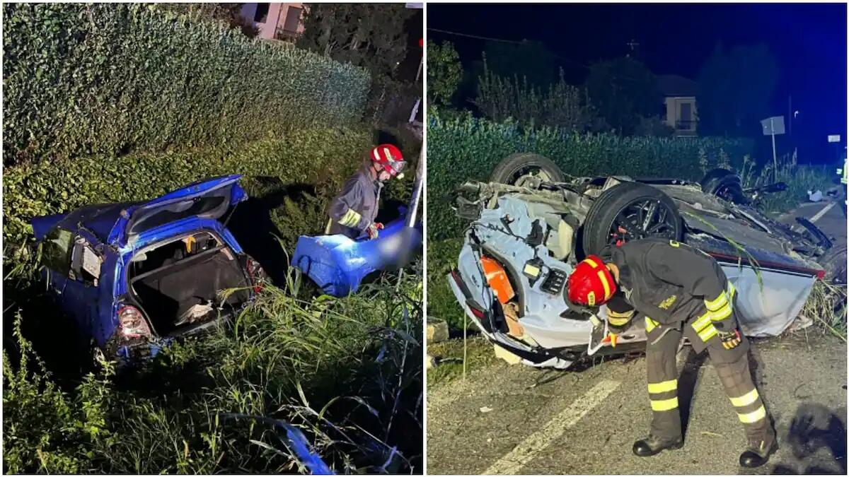 Doppio tragico incidente nella notte a Nordest: morti due giovani - 