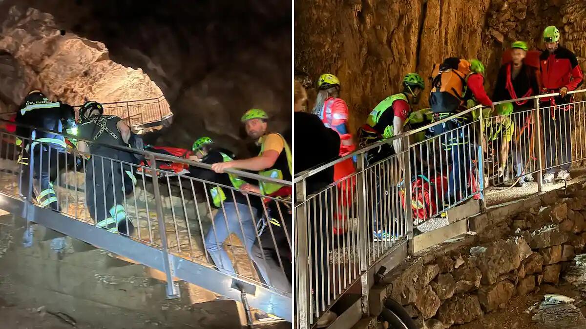 Perde conoscenza a 100 metri di profondità all'interno della Grotta Gigante: soccorsa 17enne - 