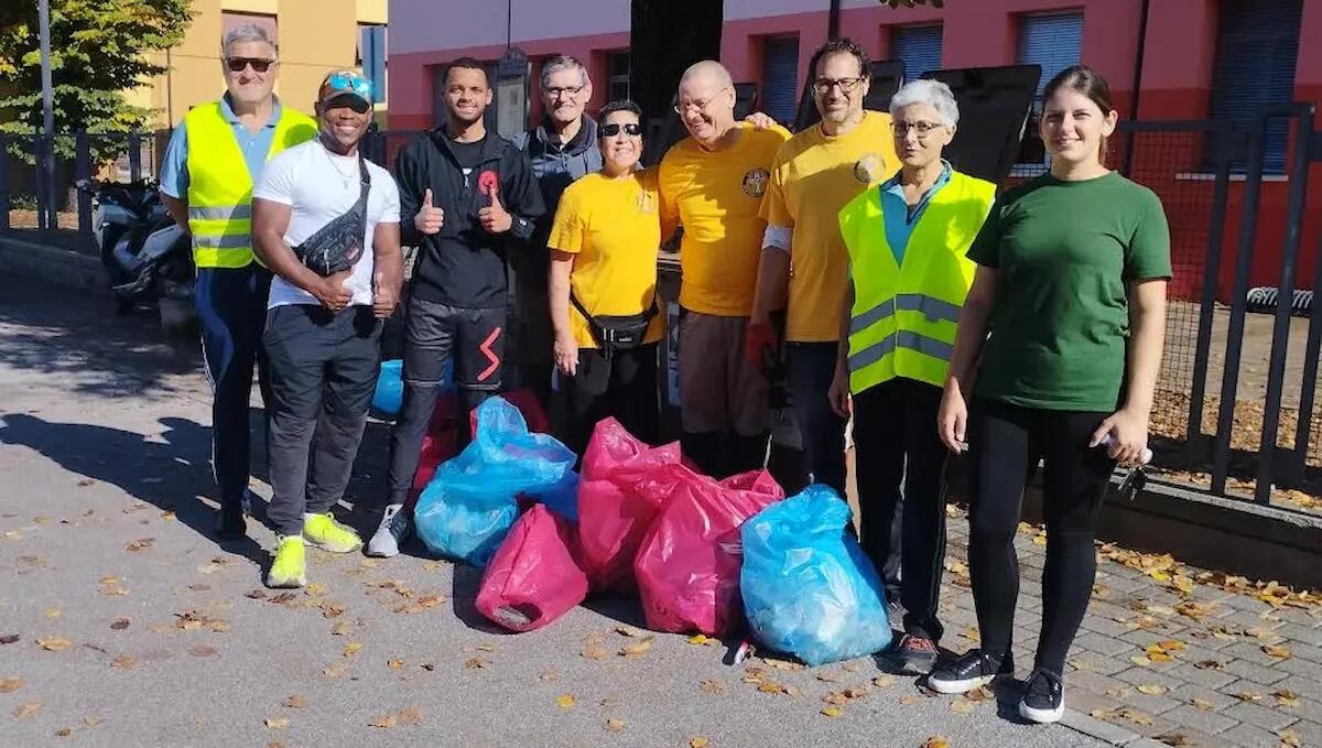 Pordenone: successo per “Puliamo i quartieri” nel quartiere di Borgomeduna - 