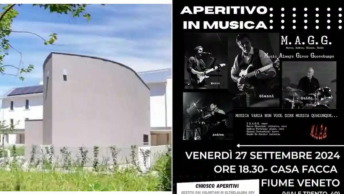 Fiume Veneto. Inclusione e musica: "Casa Facca" lancia "Aperitivo in Musica" - 
