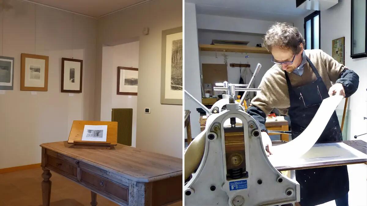Nell’Oasi Naturalistica di Cervara ritorna Oasi Arte con le incisioni di Livio Ceschin -
