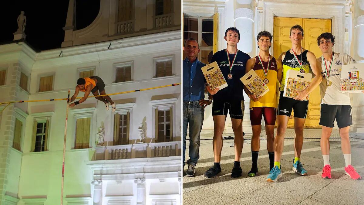 Salto con l'asta in villa Manin, vince lo spagnolo Juan Luis Bravo - 