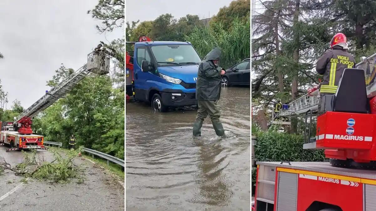Piogge intense, temporali, Bora a 90 km/h e prime nevicate in montagna: la situazione - 