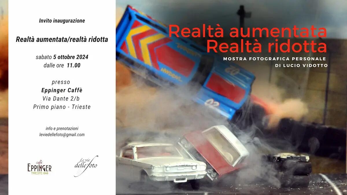 Lucio Vidotto porta "Realtà aumentata/realtà ridotta" a Trieste - 