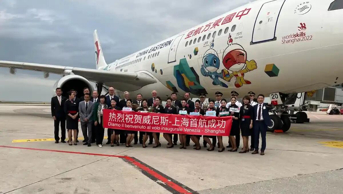 L'Estremo Oriente è più vicino: inaugurato il volo diretto Venezia-Shanghai - 