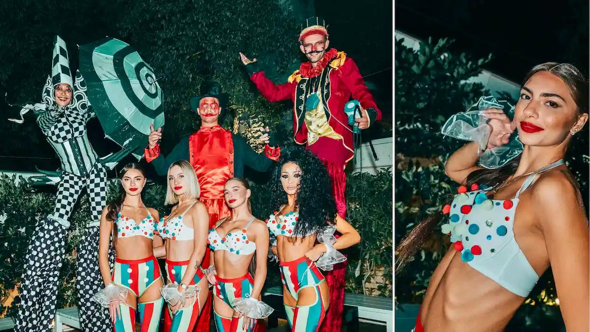 BASE Club Experience: un'indimenticabile serata circense con Gabdez - 