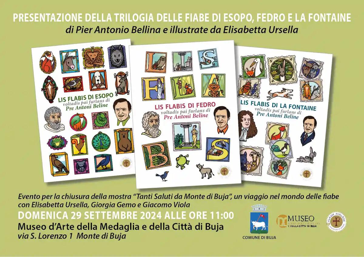 Scopri le fiabe di Elisabetta Ursella: un viaggio tra parole e immagini a Buja - 