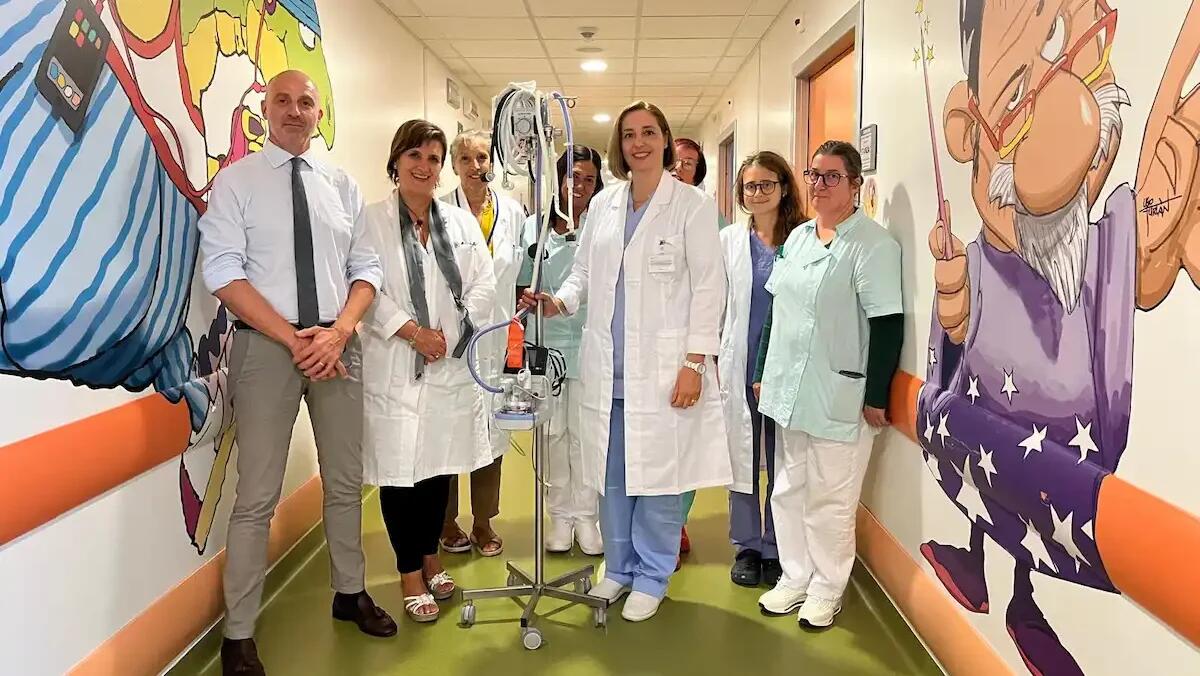 Un'associazione dona nuove strumentazioni per i piccoli pazienti della Pediatria di Latisana -
