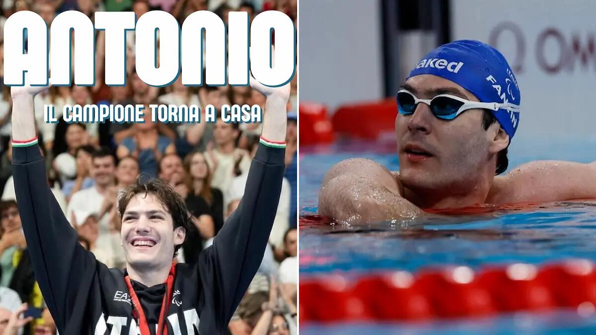 Antonio Fantin torna a Bibione: una festa per il campione paralimpico in Piazza Fontana -