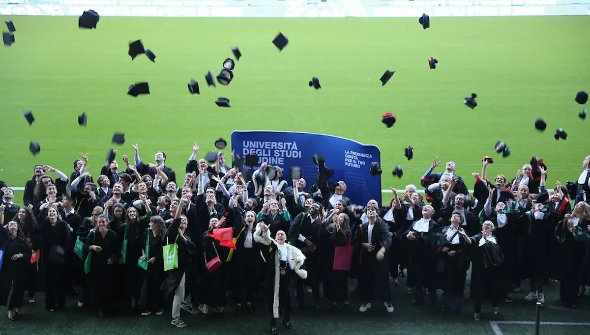 In 5000 mila allo stadio per il Graduation Day dell’Università di Udine | FOTO - 