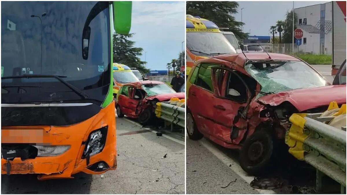 Tragico scontro tra pullman Flixbus e un'auto: morto il conducente della macchina - 