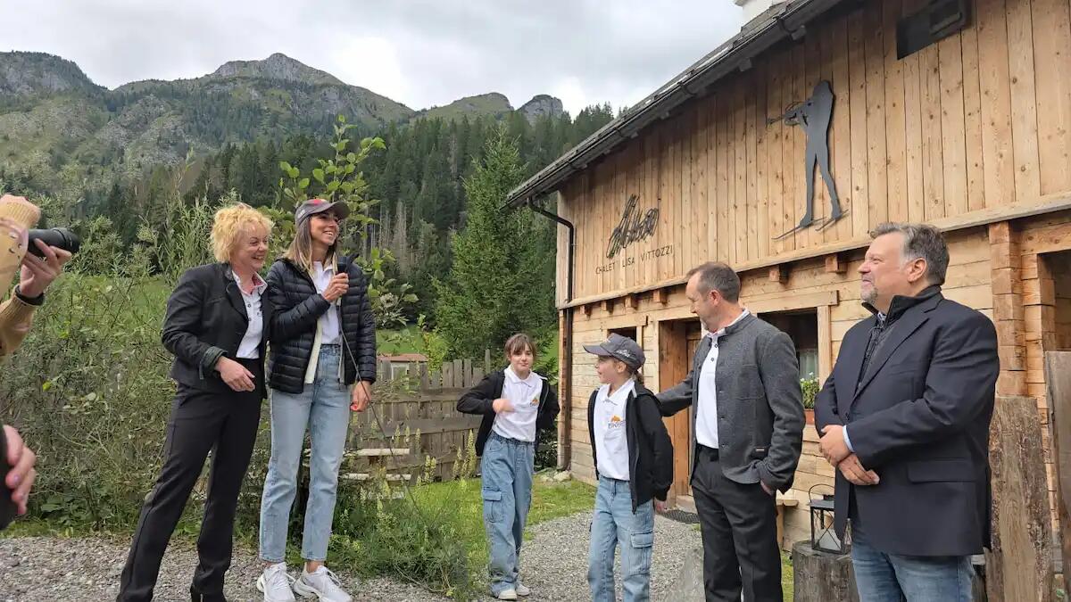 Eirl il nuovo sponsor di Lisa Vittozzi e uno chalet a lei dedicato - 