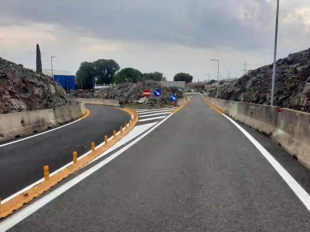 Monfalcone: riapre lo svincolo Locovaz dopo la devastazione degli incendi - 