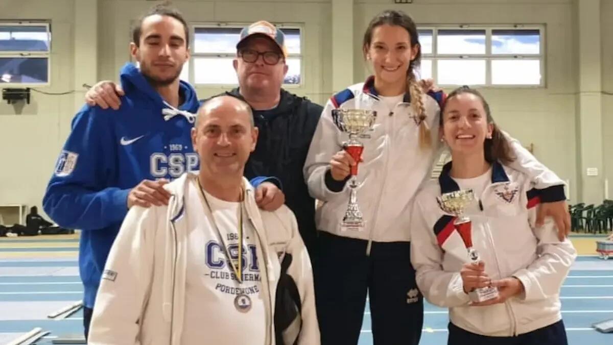 Pordenone stacca il pass per i Tricolori: trionfo per il club scherma a Udine - 