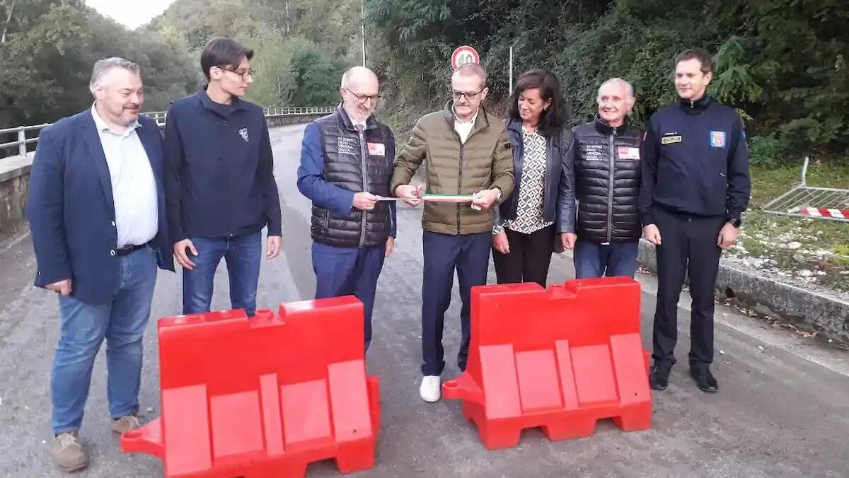 Riaperta la strada tra Mernico e Golo Brdo dopo la frana - 