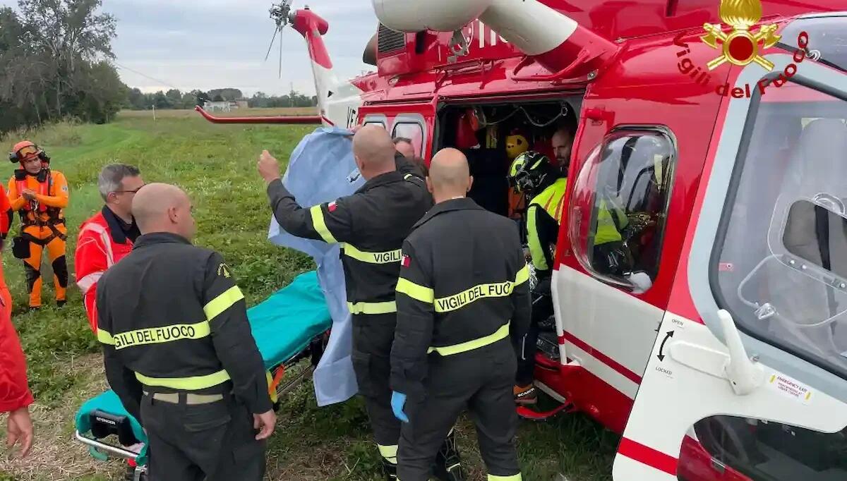 Ritrovata in ipotermia e sotto choc lungo il fiume Meduna una donna scomparsa | VIDEO - FOTO - 