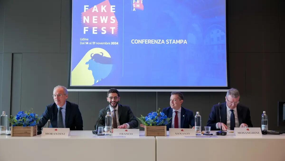 Presentato il Fake News Festival 2024: oltre 60 ospiti, 20 appuntamenti, 2 serate a teatro -
