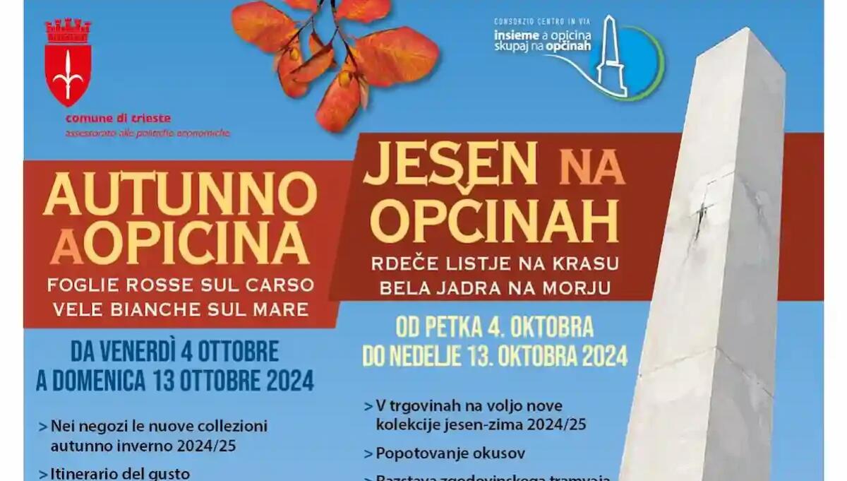 Ritorna "Autunno a Opicina": eventi e gusto nel cuore del Carso - 
