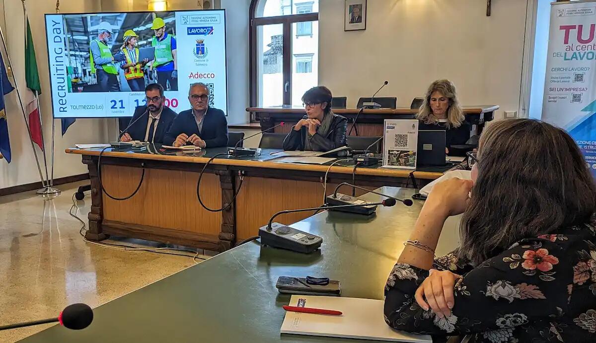 Recruiting day a Tolmezzo: opportunità per 100 posti di lavoro - 