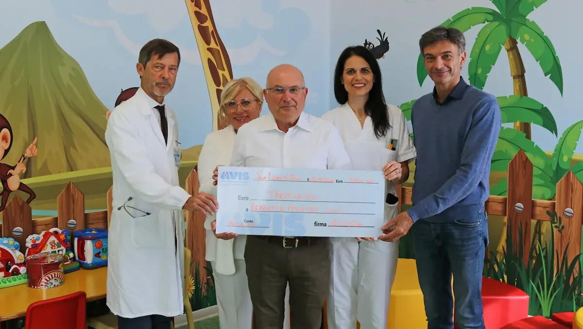 Il grande cuore dei motociclisti: dal raduno 3mila euro per la pediatria di San Donà -