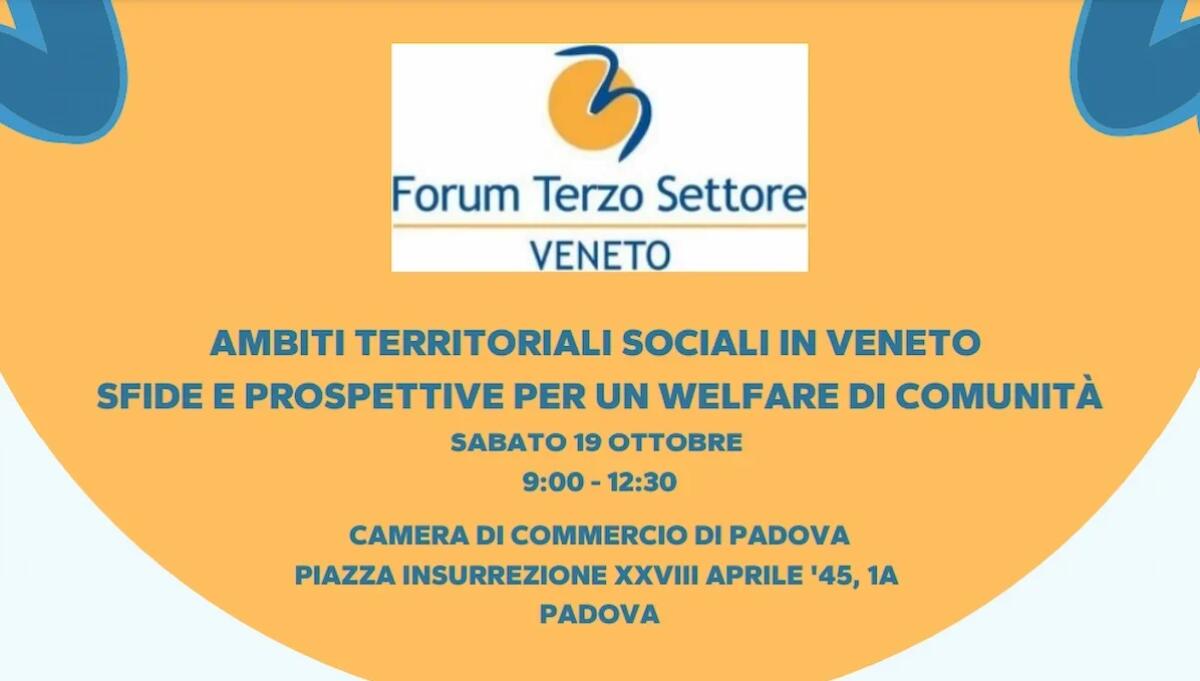 Ambiti sociali e partecipazione: al via l'evento "Ambiti territoriali sociali in Veneto" - 