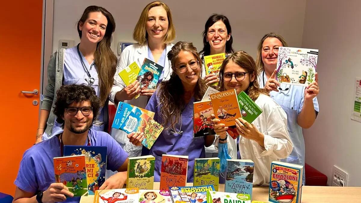La magia della lettura, libri per i piccoli pazienti: la donazione alla Pediatria di Latisana -