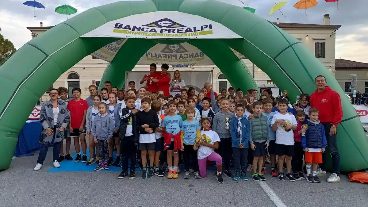 La Corriveloce Silca anima Conegliano con la corsa dei più piccoli -