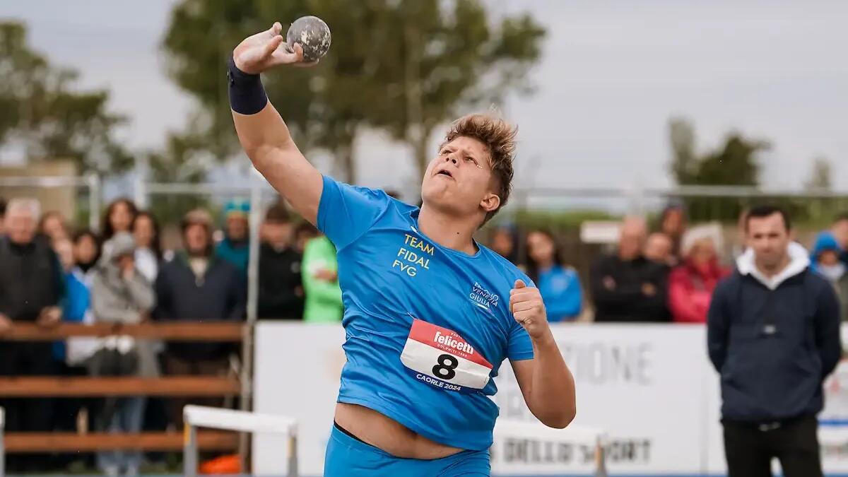 Trofeo Modena: Antony Del Pioluogo stabilisce il nuovo record regionale del FVG - 