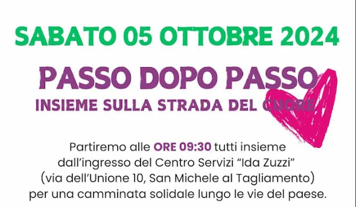Camminata solidale per la demenza a San Michele al Tagliamento - 