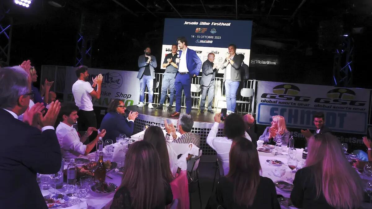Lo Jesolo Bike Festival presenta quattro Campioni del Mondo alla Cena di Gala -