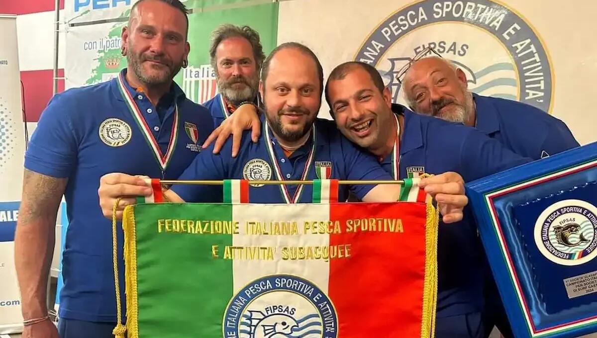 Vittoria storica a Bibione: trionfo della squadra friulana di Surfcasting nel campionato italiano -