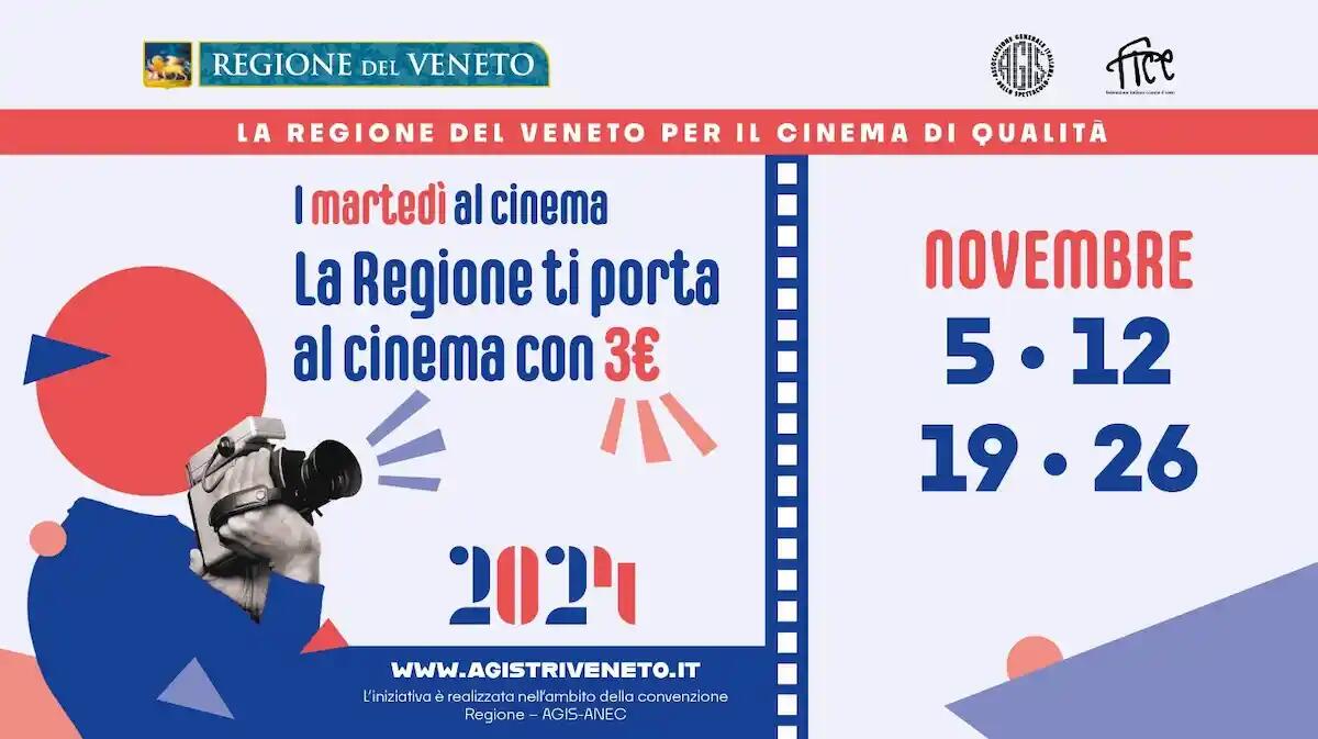 Torna a novembre la rassegna “La Regione del Veneto per il cinema di qualità” - 