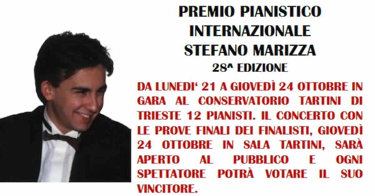 Premio pianistico internazionale Stefano Marizza: inizia la 28^ edizione a Trieste - 